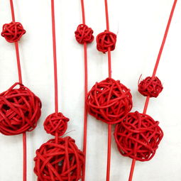 青雅工藝品 廠家直銷葫蘆串藤球，點綴家居與酒店裝飾